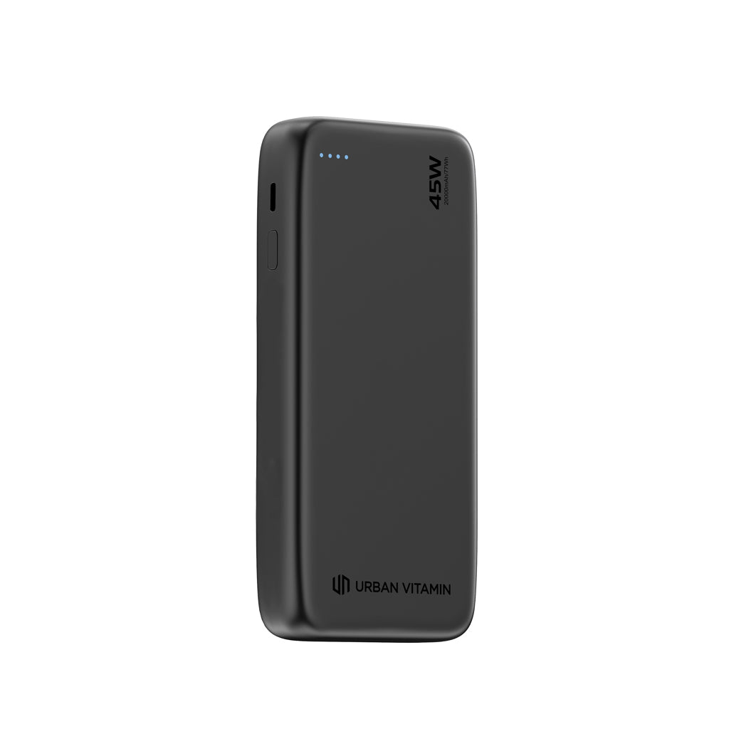 Urban Vitamin San Mateo 45W 20.000 mAh Powerbank - Black
