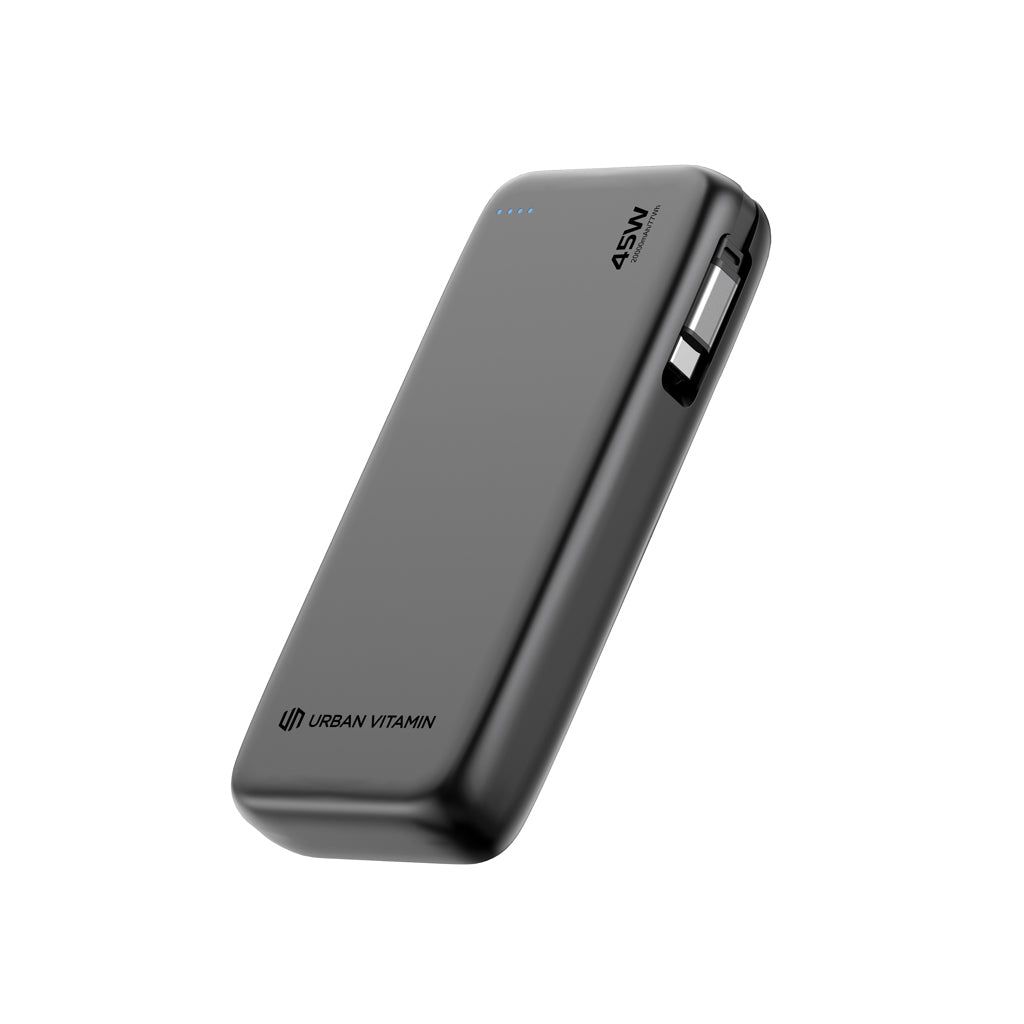 Urban Vitamin San Mateo 45W 20.000 mAh Powerbank - Black