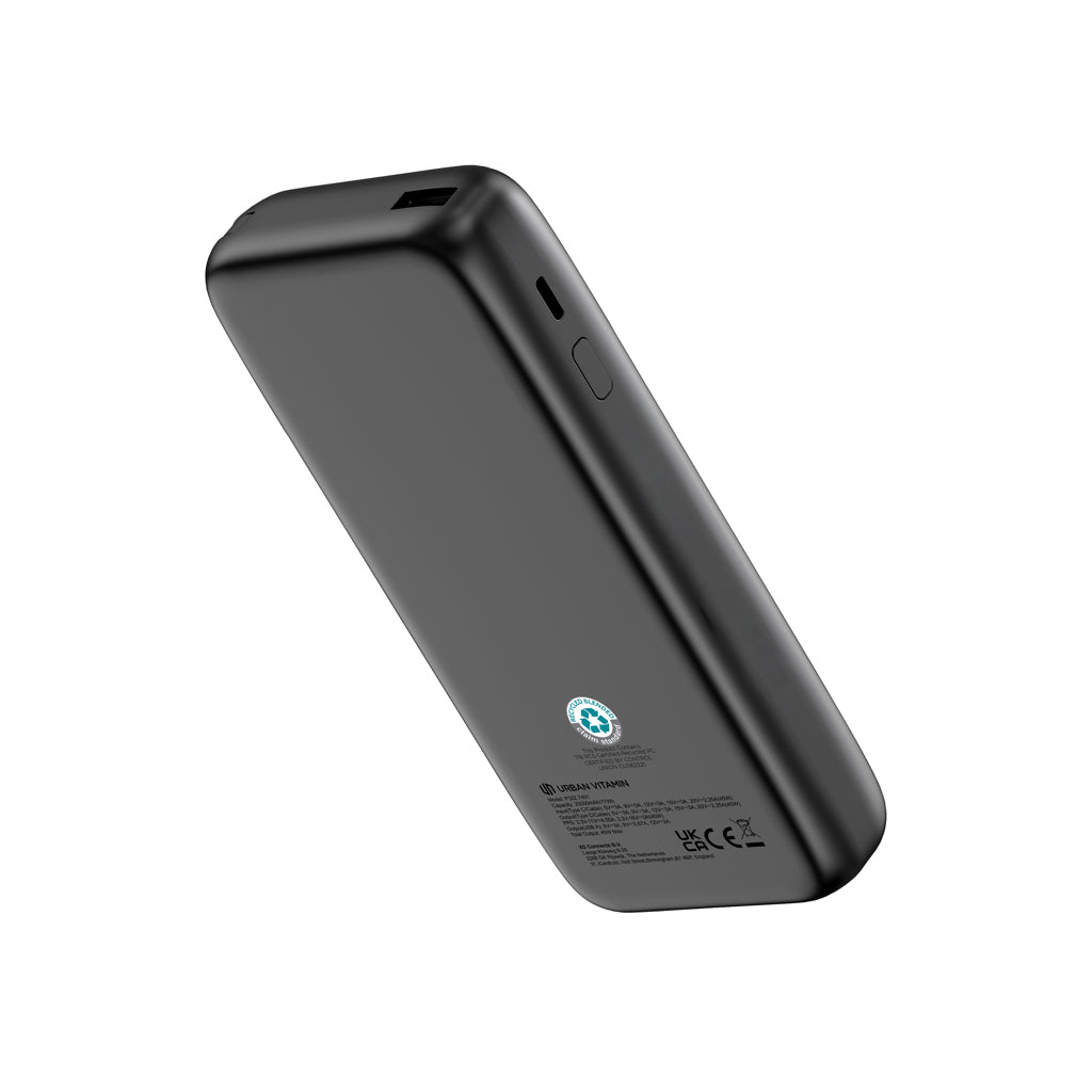 Urban Vitamin San Mateo 45W 20.000 mAh Powerbank - Black