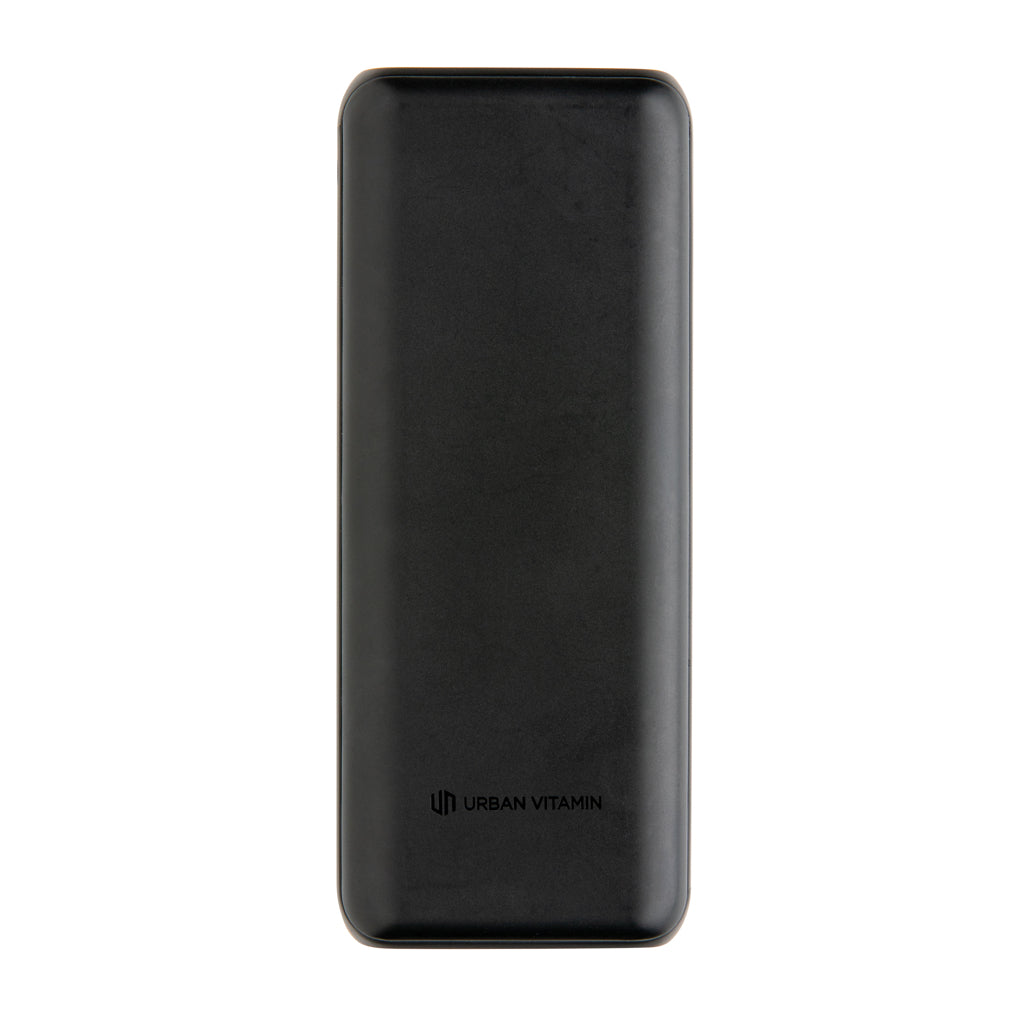 Urban Vitamin Pasadena 20.000 mAh 18W PD powerbank - Black