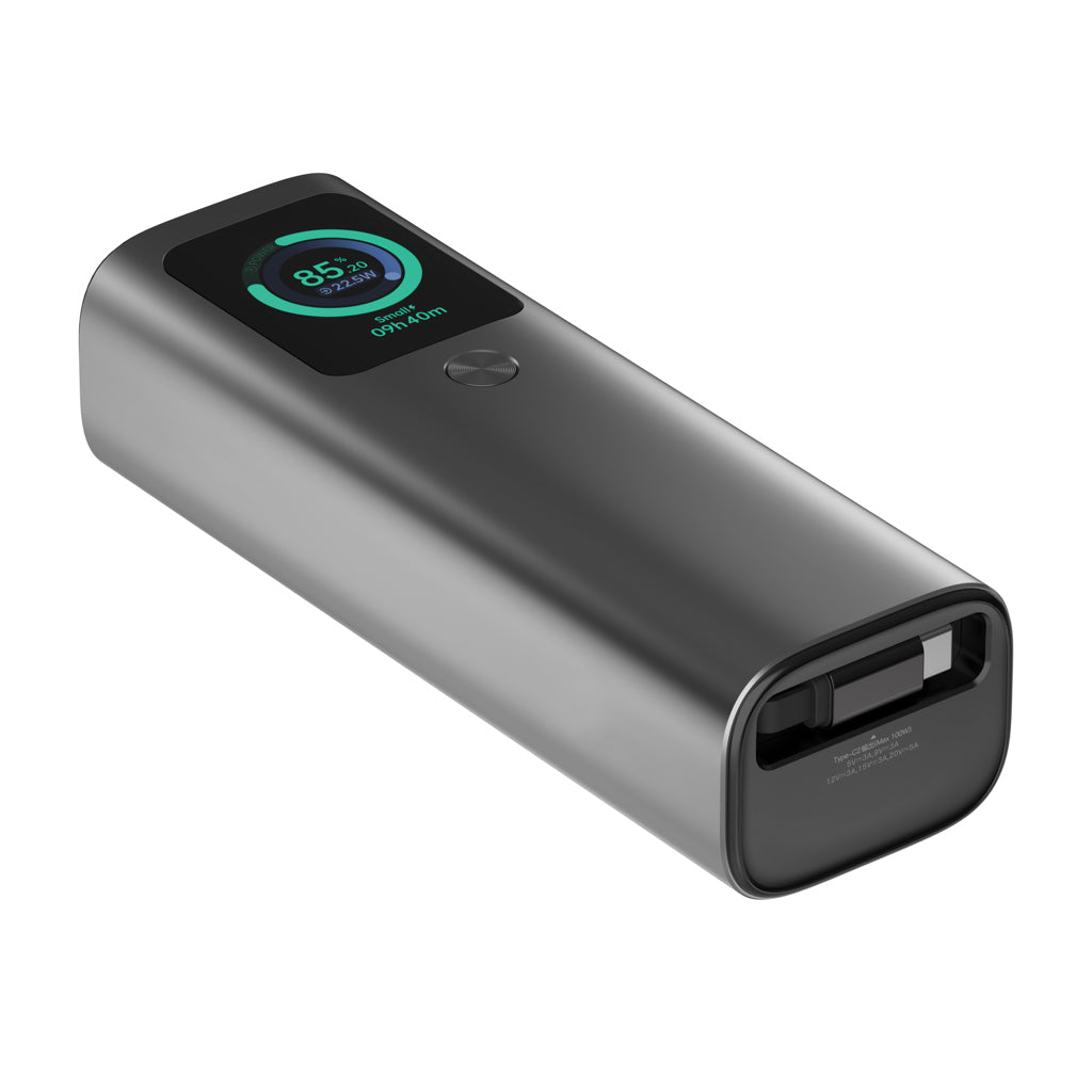 Urban Vitamin Stanford 165W 20.000mAh powerbank - Grey