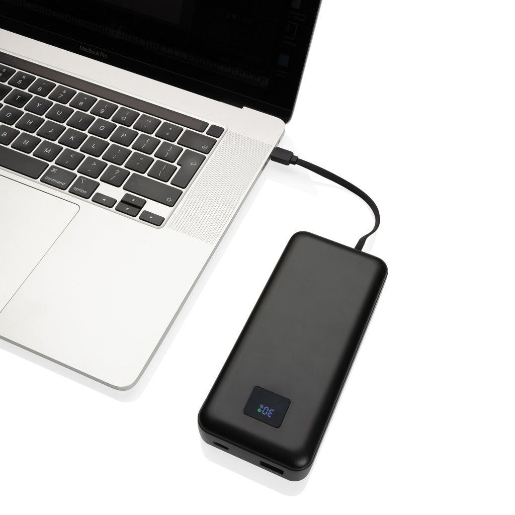 Gridley RCS rplastic 20000 65W laptop powerbank - Black