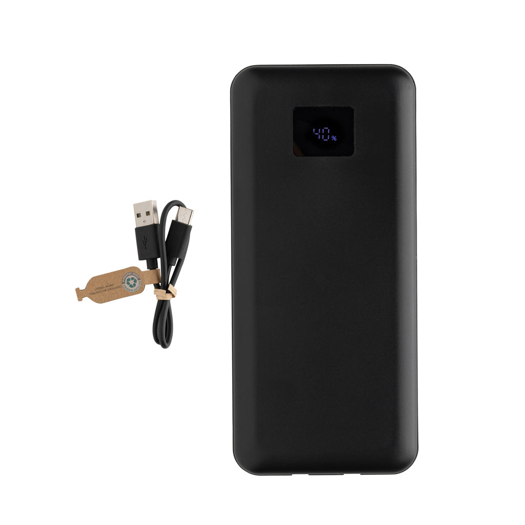 Gridley RCS rplastic 20000 65W laptop powerbank - Black