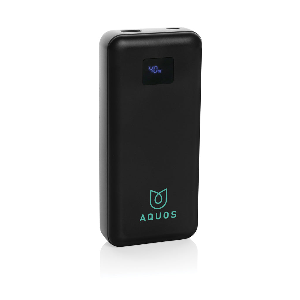 Gridley RCS rplastic 20000 65W laptop powerbank - Black