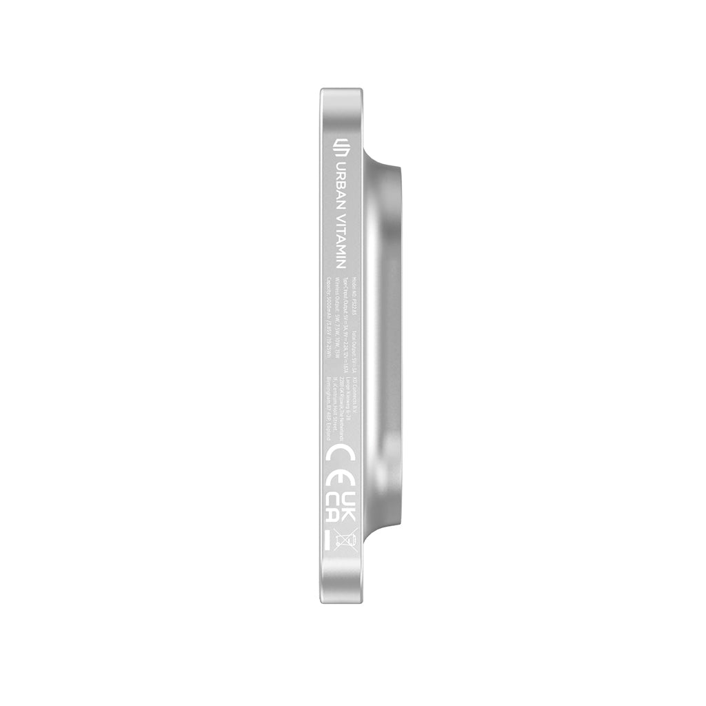 Urban Vitamin Malibu RCS plastic/alu 5000 mah powerbank - Silver