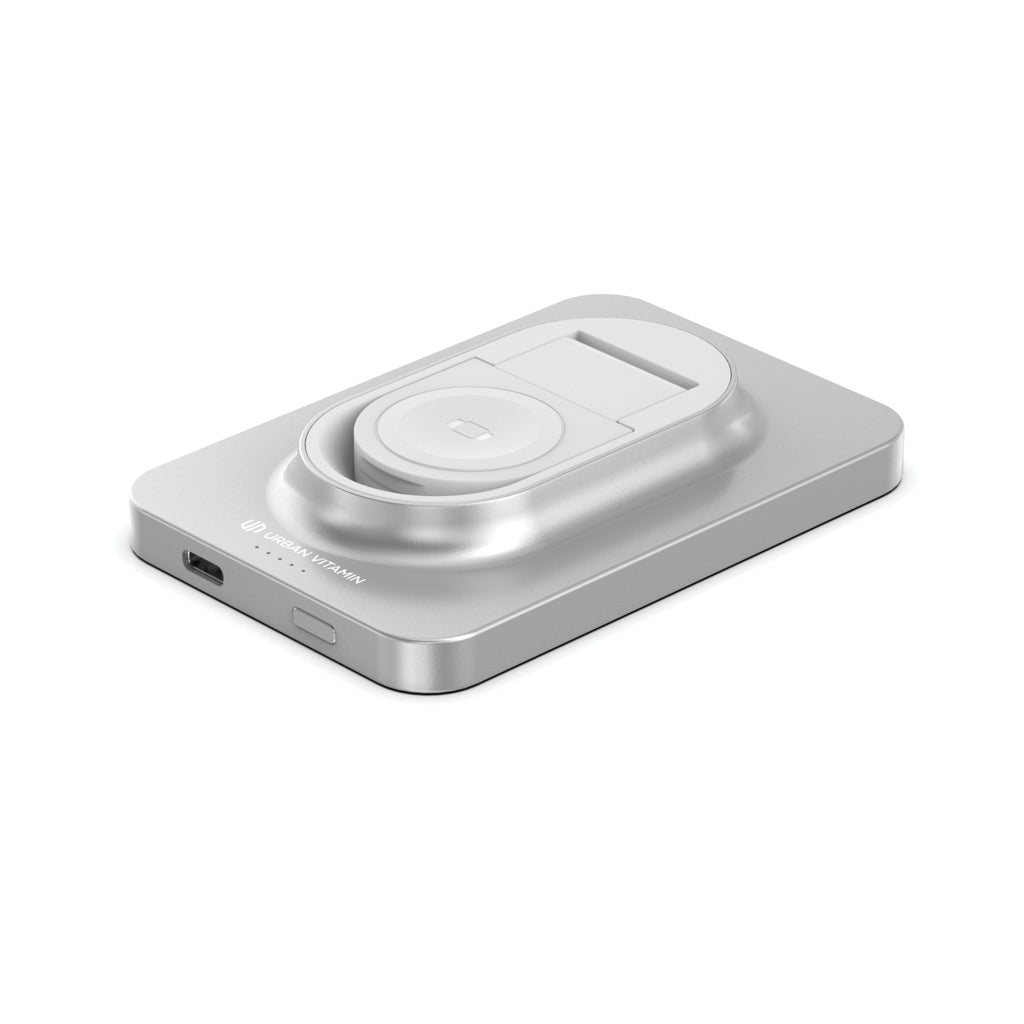 Urban Vitamin Malibu RCS plastic/alu 5000 mah powerbank - Silver