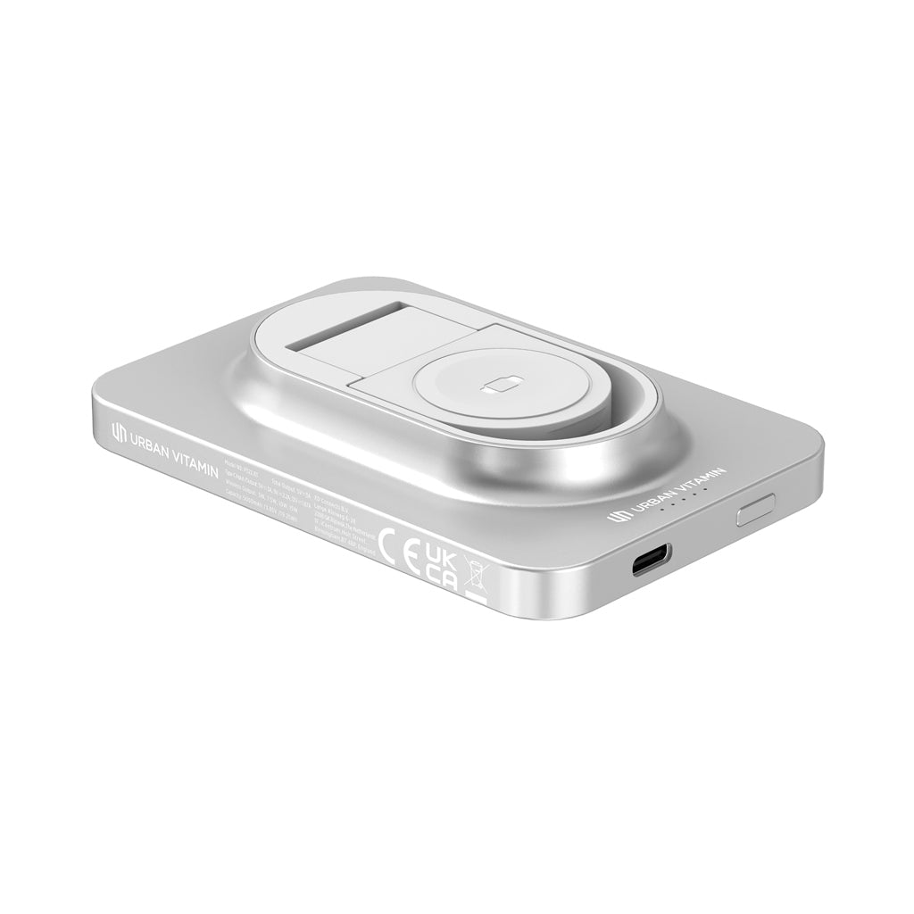 Urban Vitamin Malibu RCS plastic/alu 5000 mah powerbank - Silver
