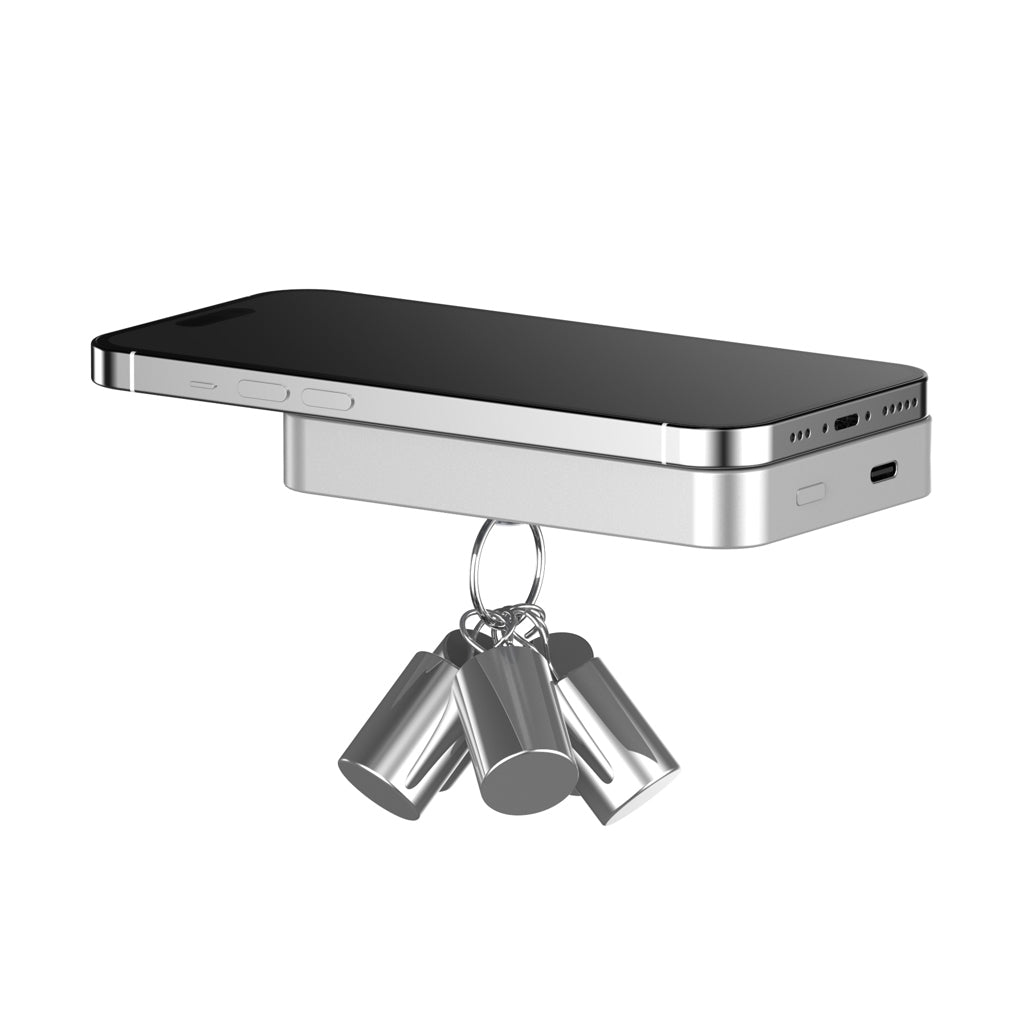 Urban Vitamin Malibu RCS plastic/alu 5000 mah powerbank - Silver
