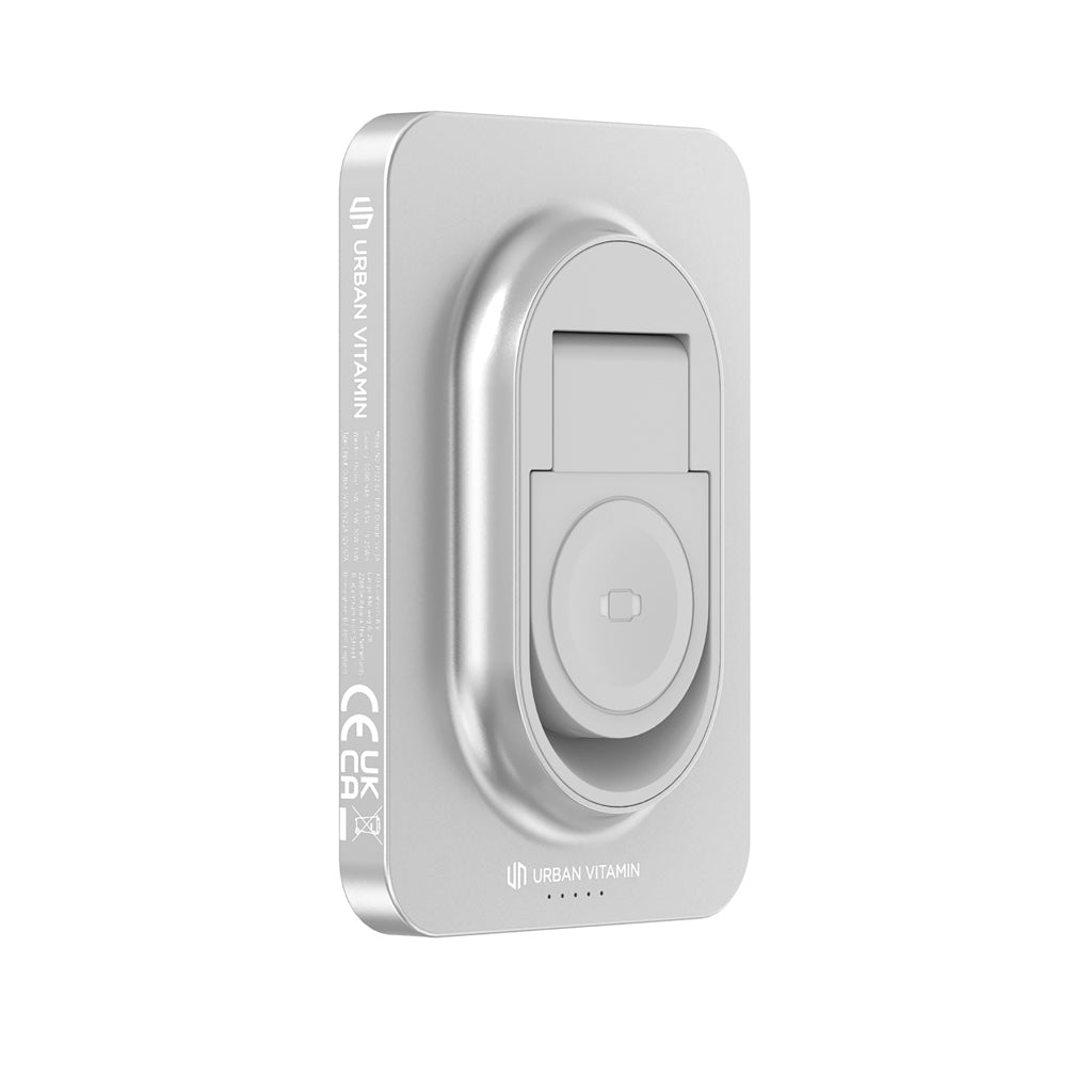 Urban Vitamin Malibu RCS plastic/alu 5000 mah powerbank - Silver