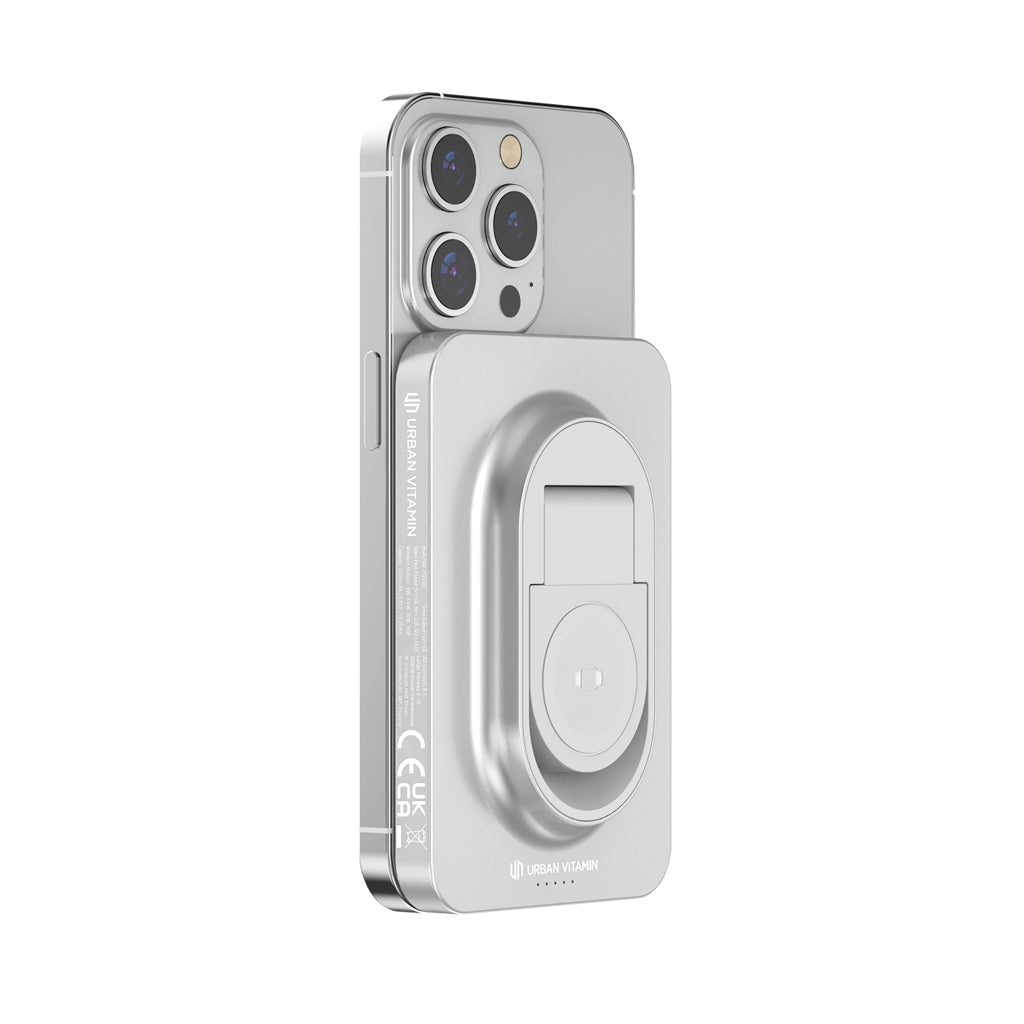 Urban Vitamin Malibu RCS plastic/alu 5000 mah powerbank - Silver