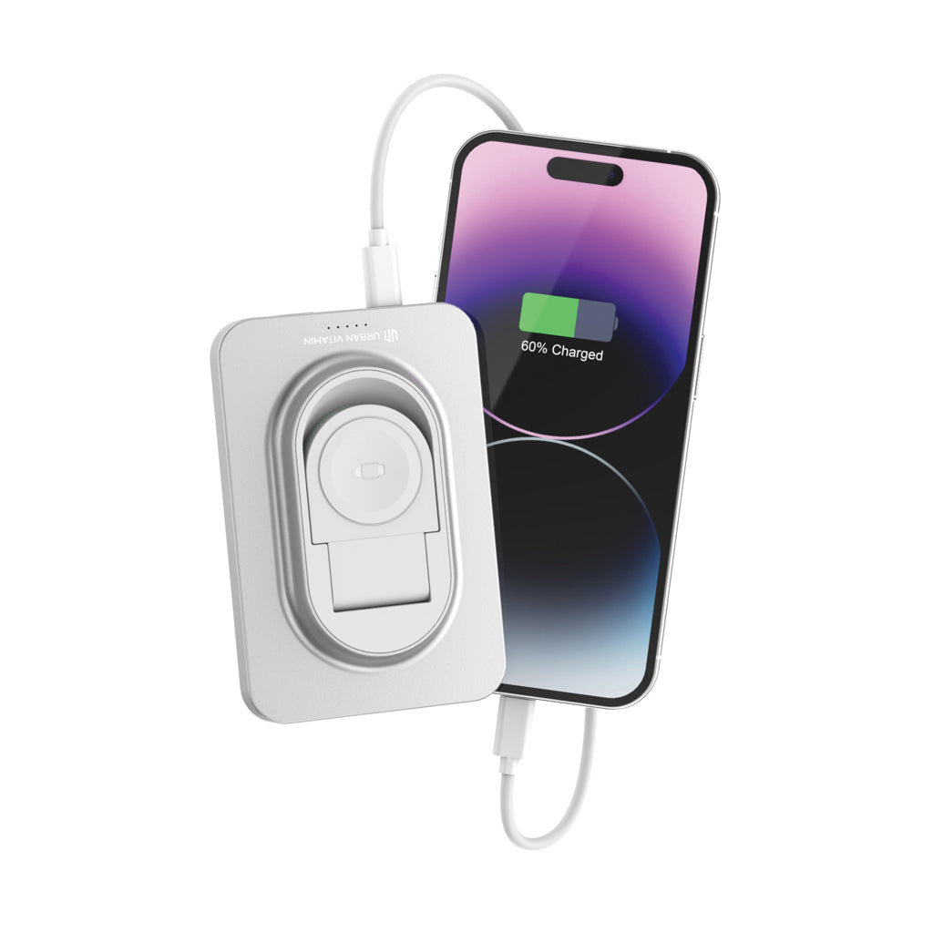 Urban Vitamin Malibu RCS plastic/alu 5000 mah powerbank - Silver
