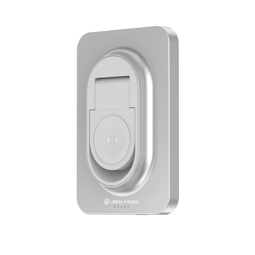 Urban Vitamin Malibu RCS plastic/alu 5000 mah powerbank - Silver