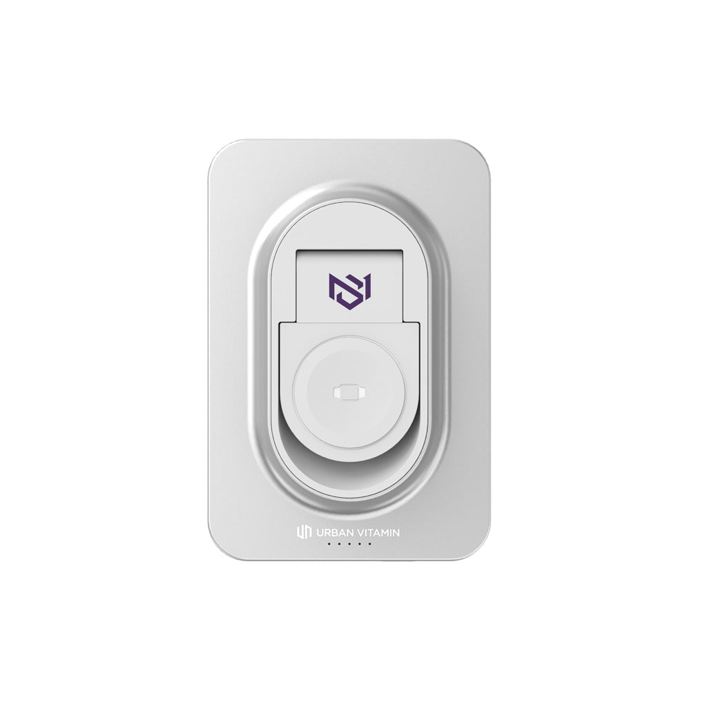 Urban Vitamin Malibu RCS plastic/alu 5000 mah powerbank - Silver