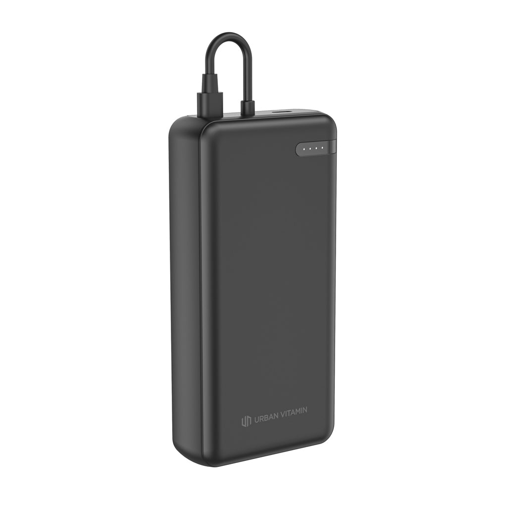 Urban Vitamin Menlo Park RCS rplastic 20,000 20WPD powerbank - Black