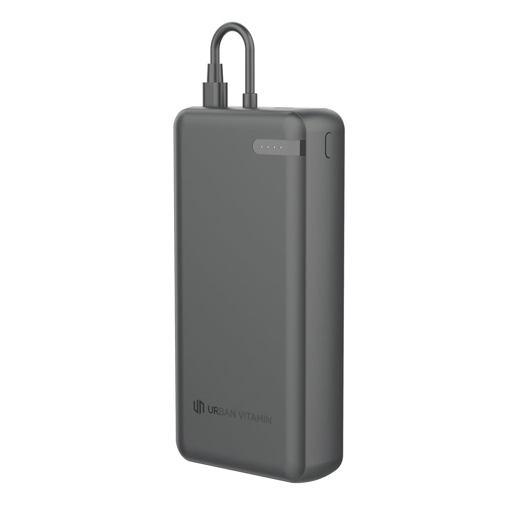 Urban Vitamin Menlo Park RCS rplastic 20,000 20WPD powerbank - Black