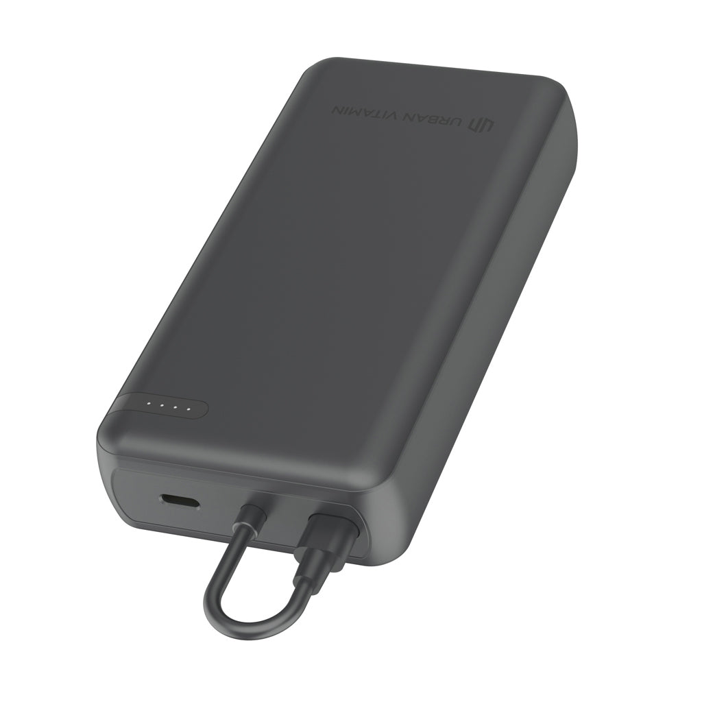 Urban Vitamin Menlo Park RCS rplastic 20,000 20WPD powerbank - Black