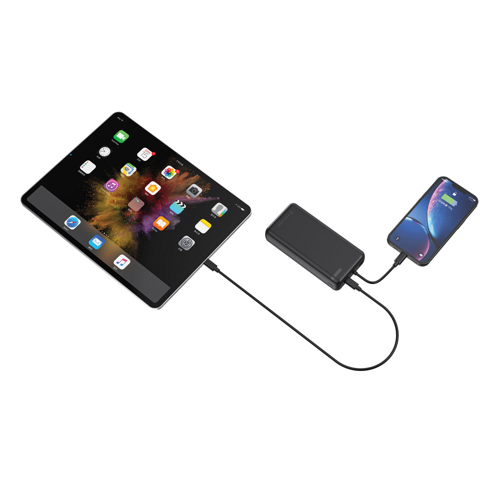 Urban Vitamin Menlo Park RCS rplastic 20,000 20WPD powerbank - Black