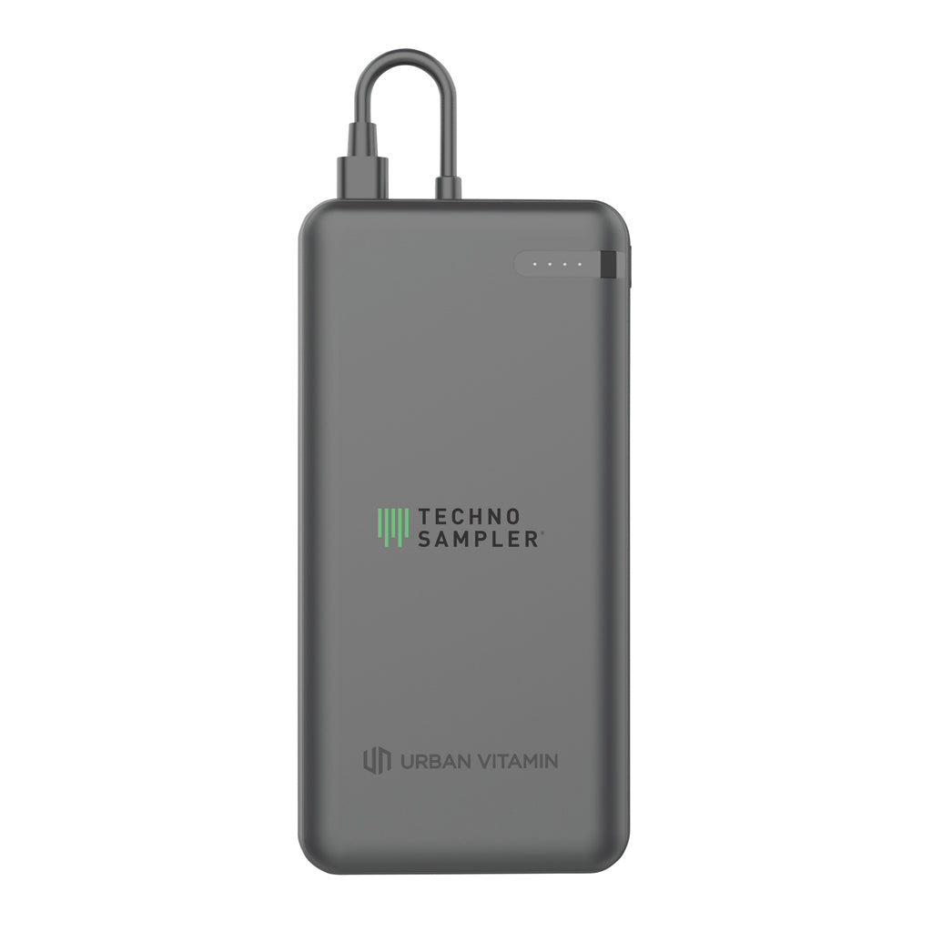Urban Vitamin Menlo Park RCS rplastic 20,000 20WPD powerbank - Black