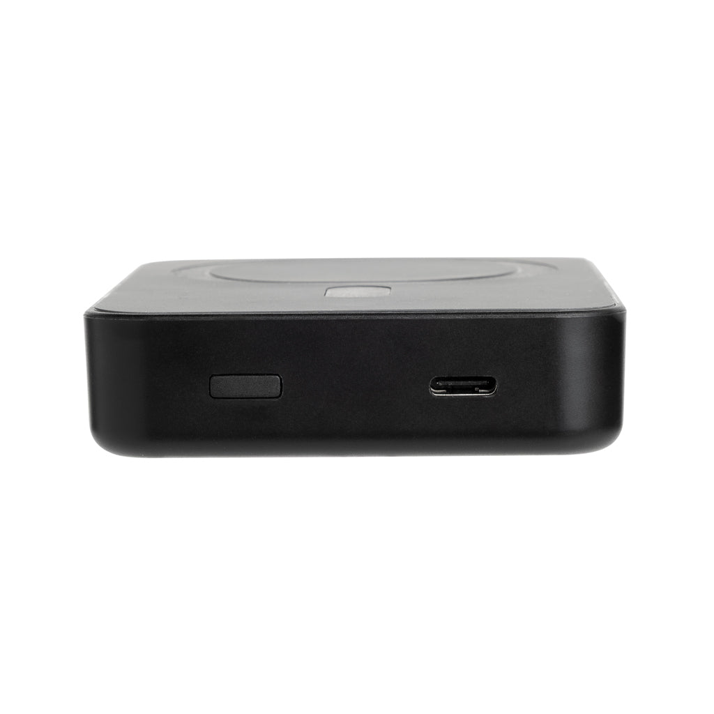 Amporia RCS recycled plastic 10.000mAh magnetic powerbank - Black