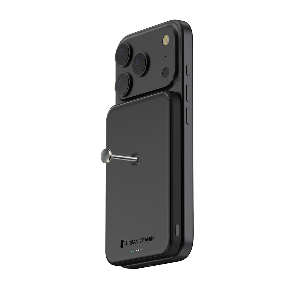 Urban Vitamin Pomona 5000mAh Qi2.2 25W magnetic powerbank - Black