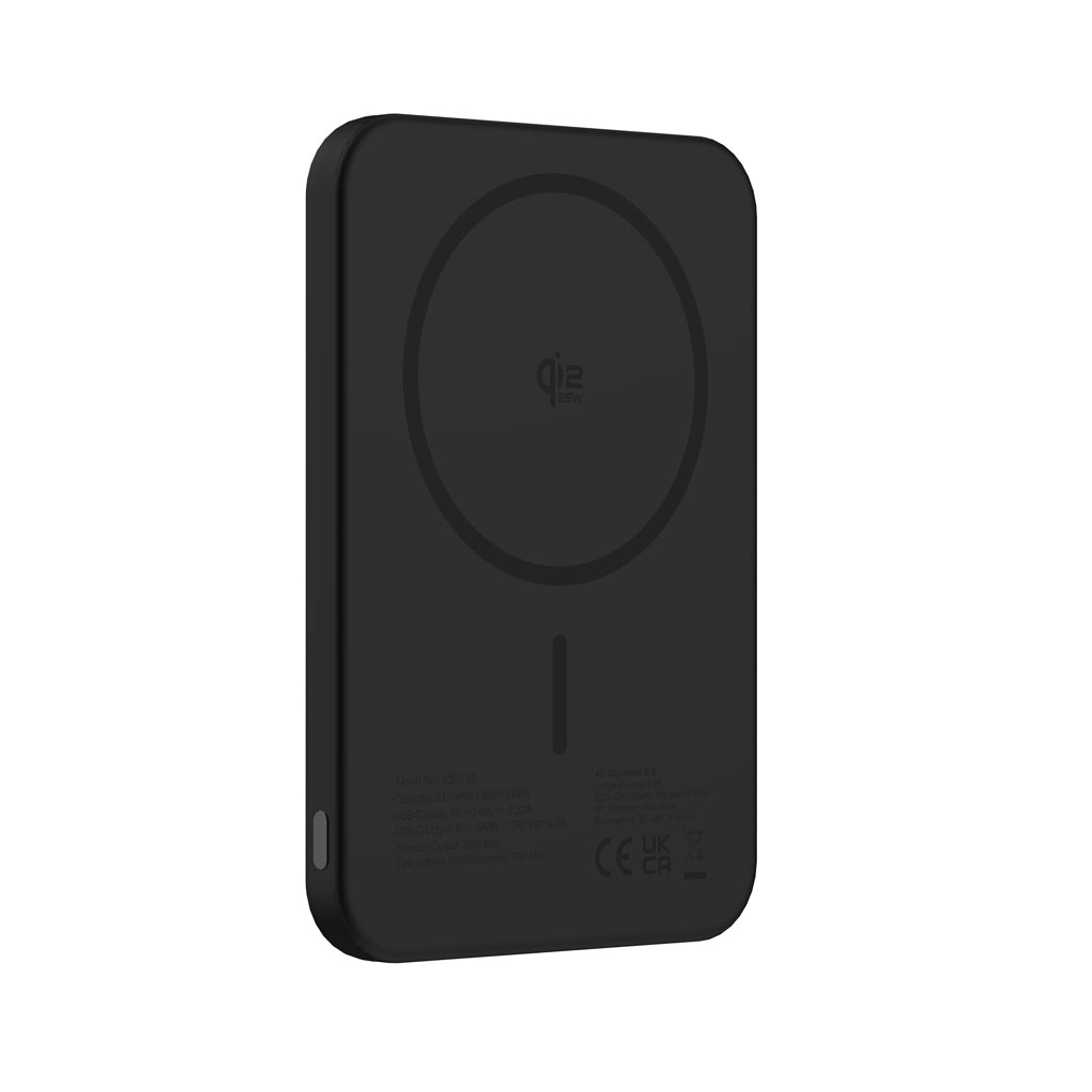 Urban Vitamin Pomona 5000mAh Qi2.2 25W magnetic powerbank - Black