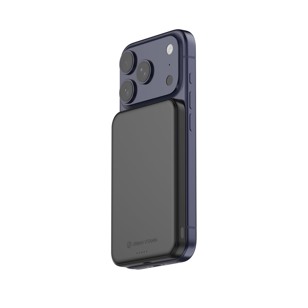 Urban Vitamin Pomona 5000mAh Qi2.2 25W magnetic powerbank - Black