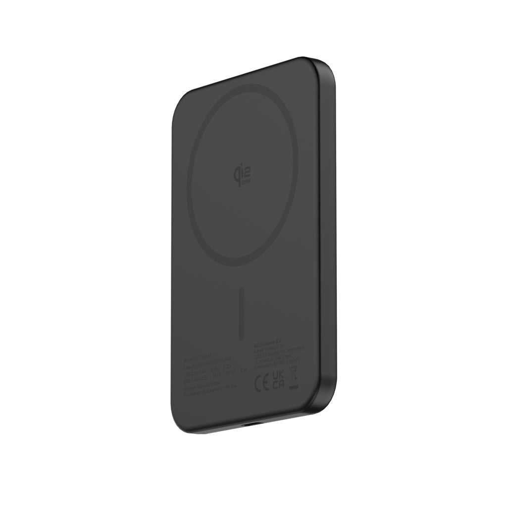 Urban Vitamin Pomona 5000mAh Qi2.2 25W magnetic powerbank - Black