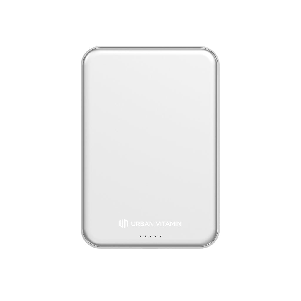 Urban Vitamin Pomona 5000mAh Qi2.2 25W magnetic powerbank - Silver