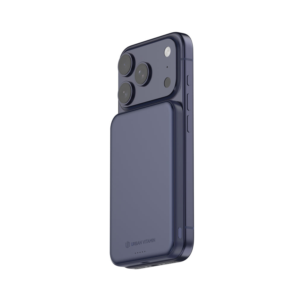 Urban Vitamin Pomona 5000mAh Qi2.2 25W magnetic powerbank - Blue