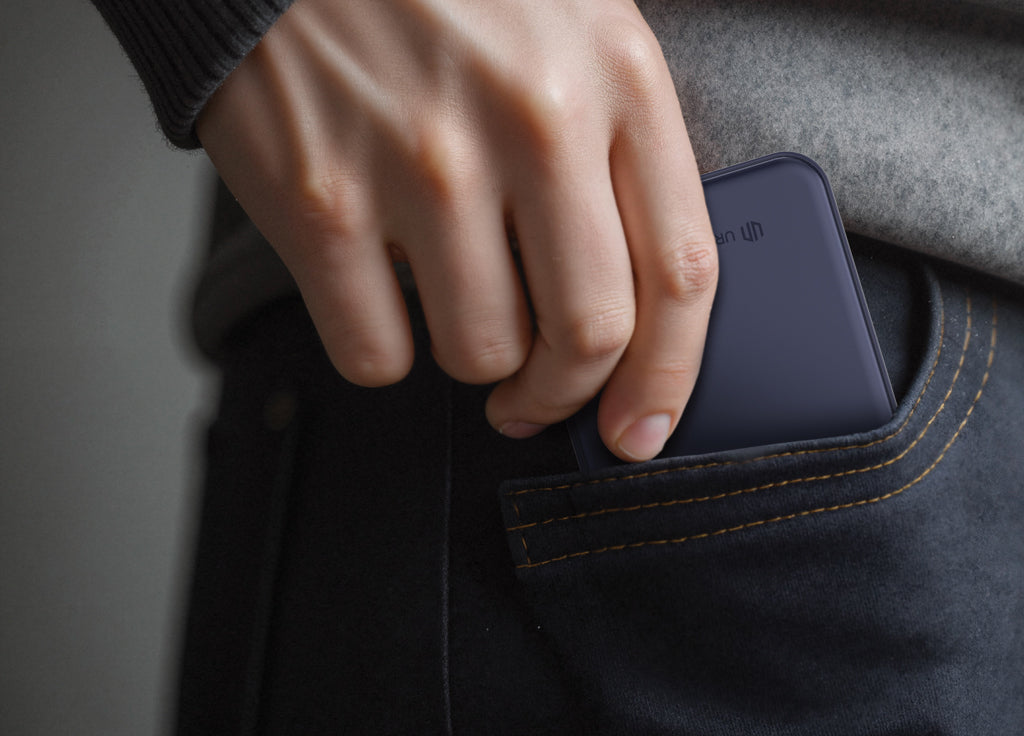 Urban Vitamin Pomona 5000mAh Qi2.2 25W magnetic powerbank - Blue
