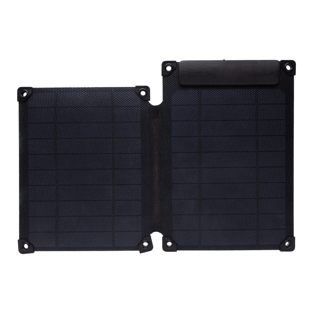 Solarpulse rplastic portable Solar panel 10W - Black