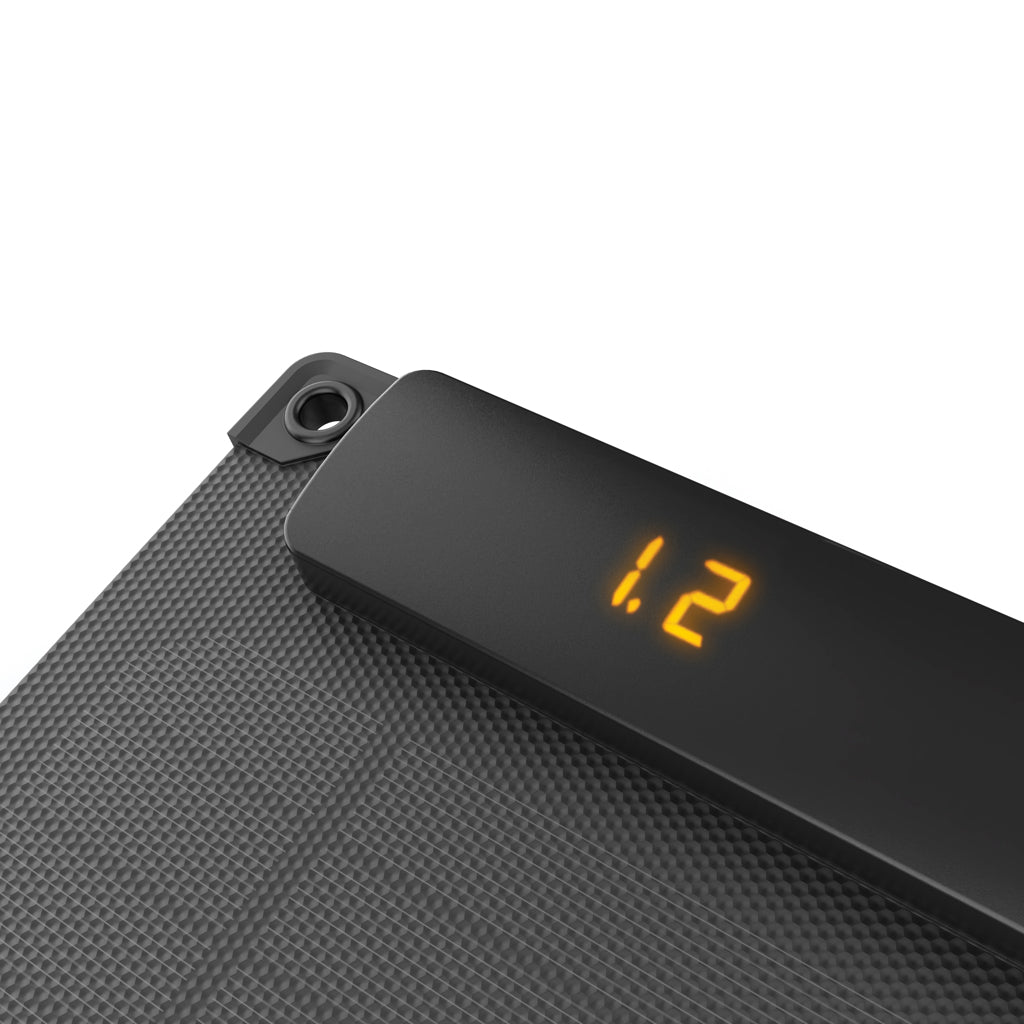 Solarpulse rplastic portable Solar panel 10W - Black