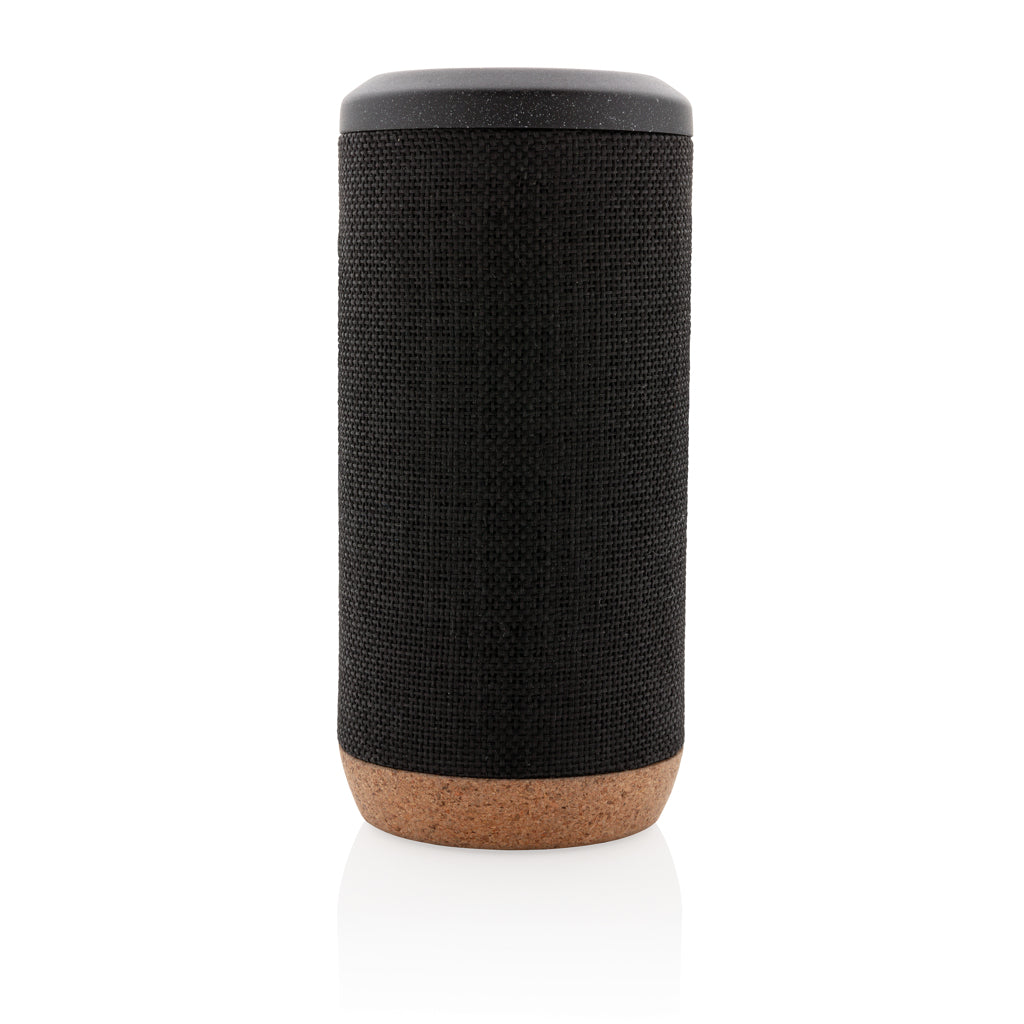 Baia 10W wireless speaker, cork - Black
