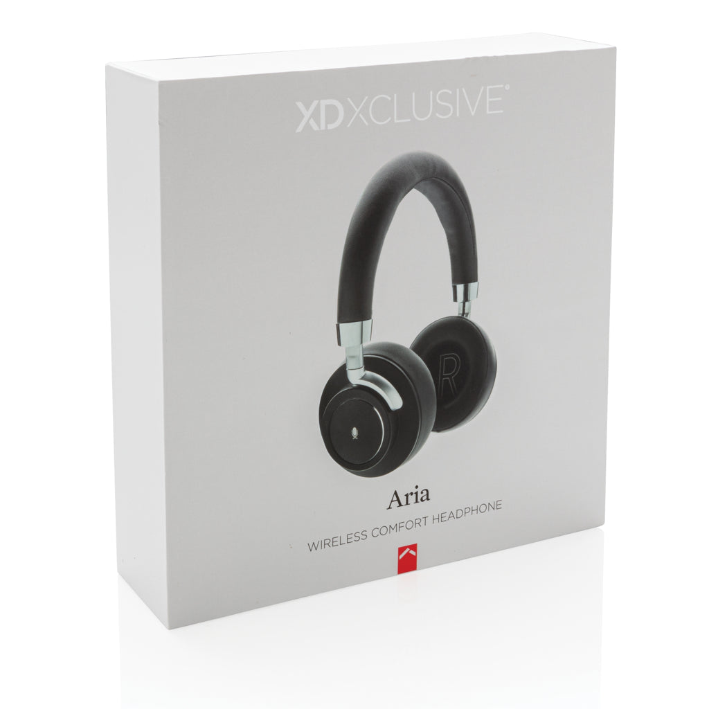 Aria Wireless Comfort Headphones - Black