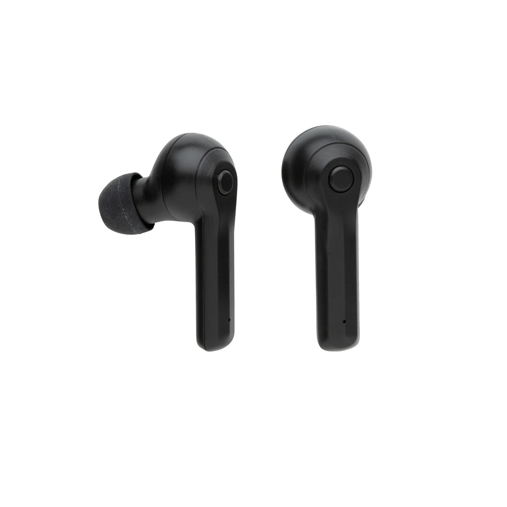 TWS earbuds in wireless charging case - Black