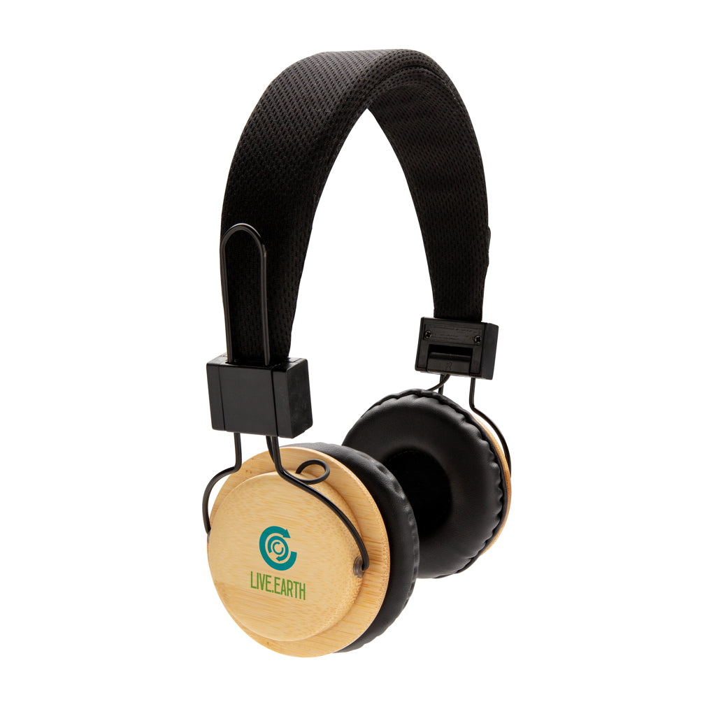 Bamboo wireless headphone - Brown