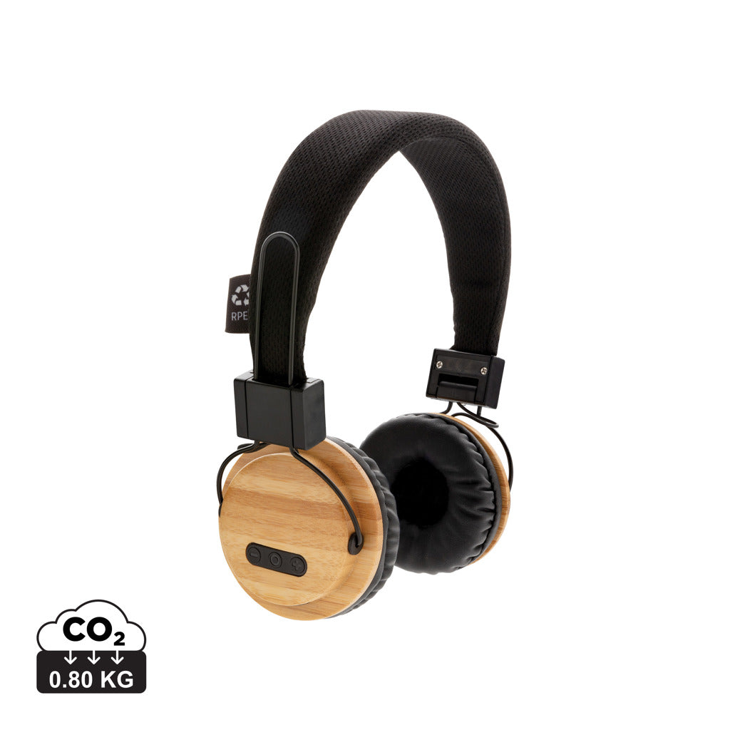 Bamboo wireless headphone - Brown