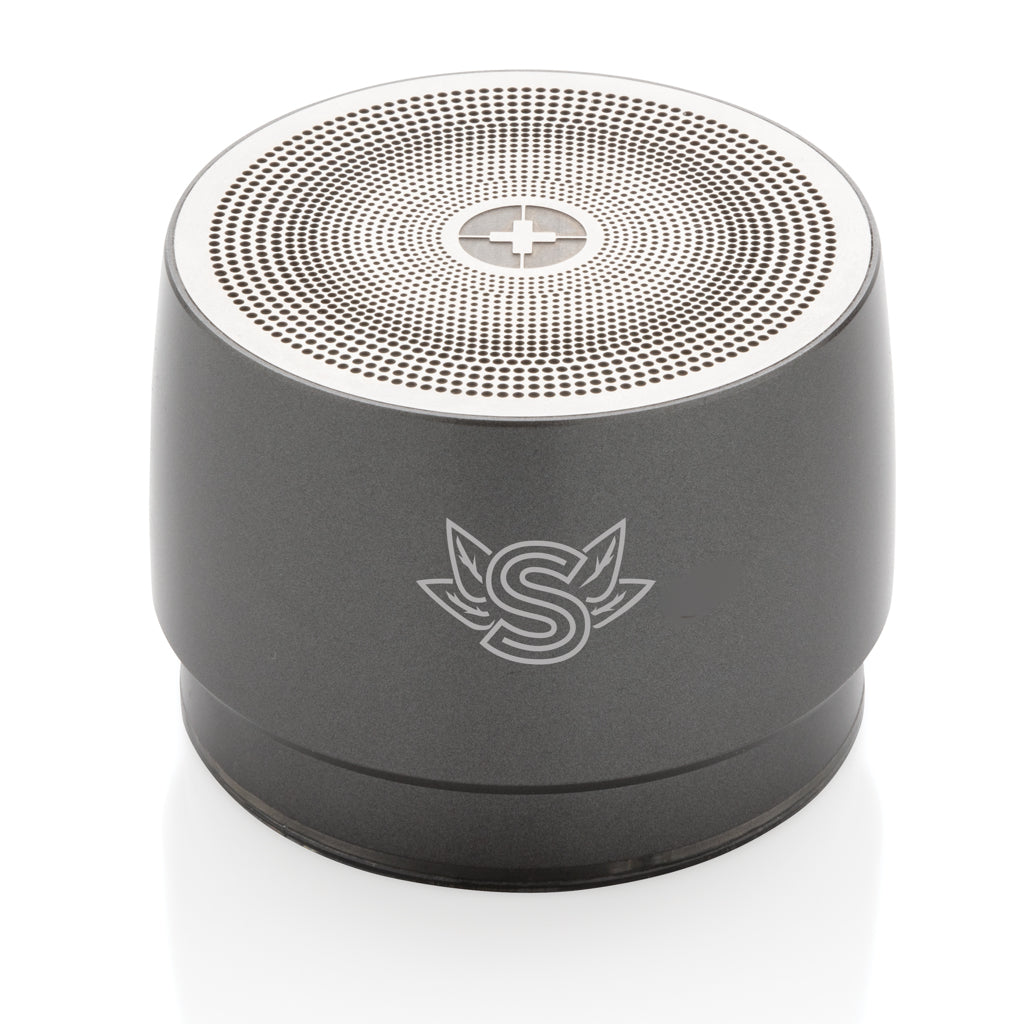 Swiss peak 5W wireless bass speaker - Grey