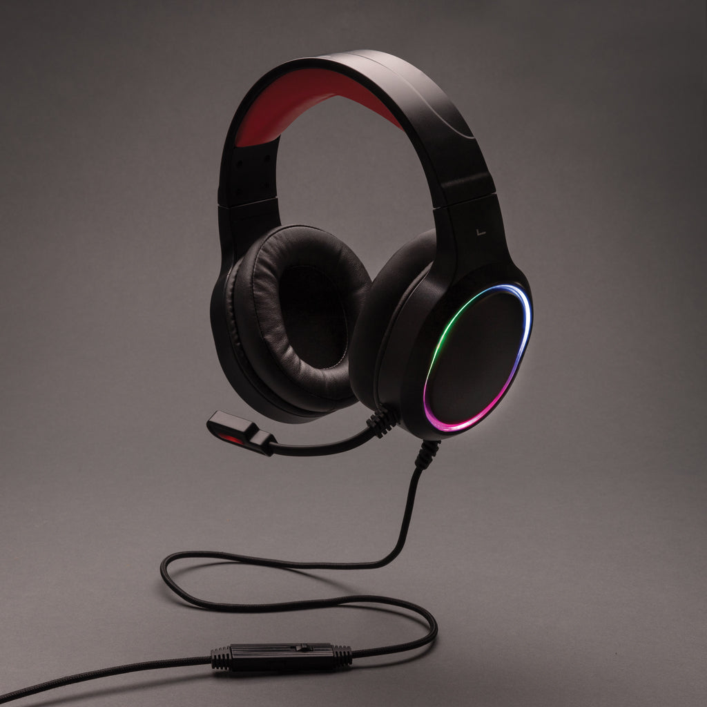 RGB gaming headset - Black