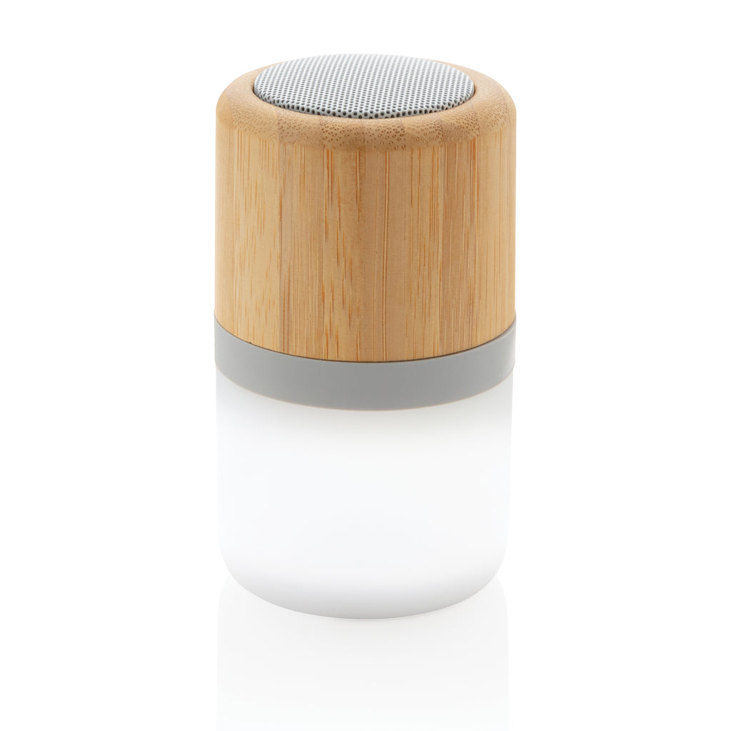 Bamboo colour changing 3W speaker light - White