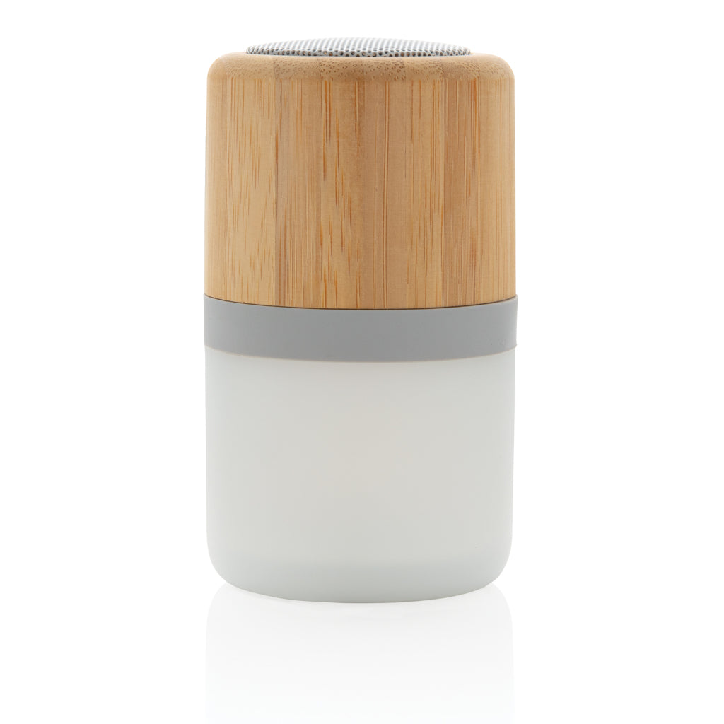 Bamboo colour changing 3W speaker light - White