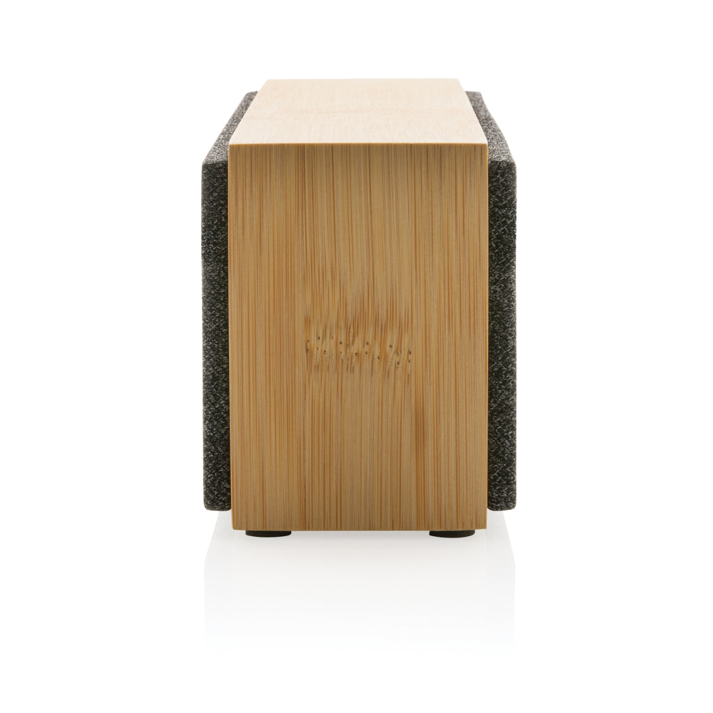 Wynn 10W bamboo wireless speaker - Brown
