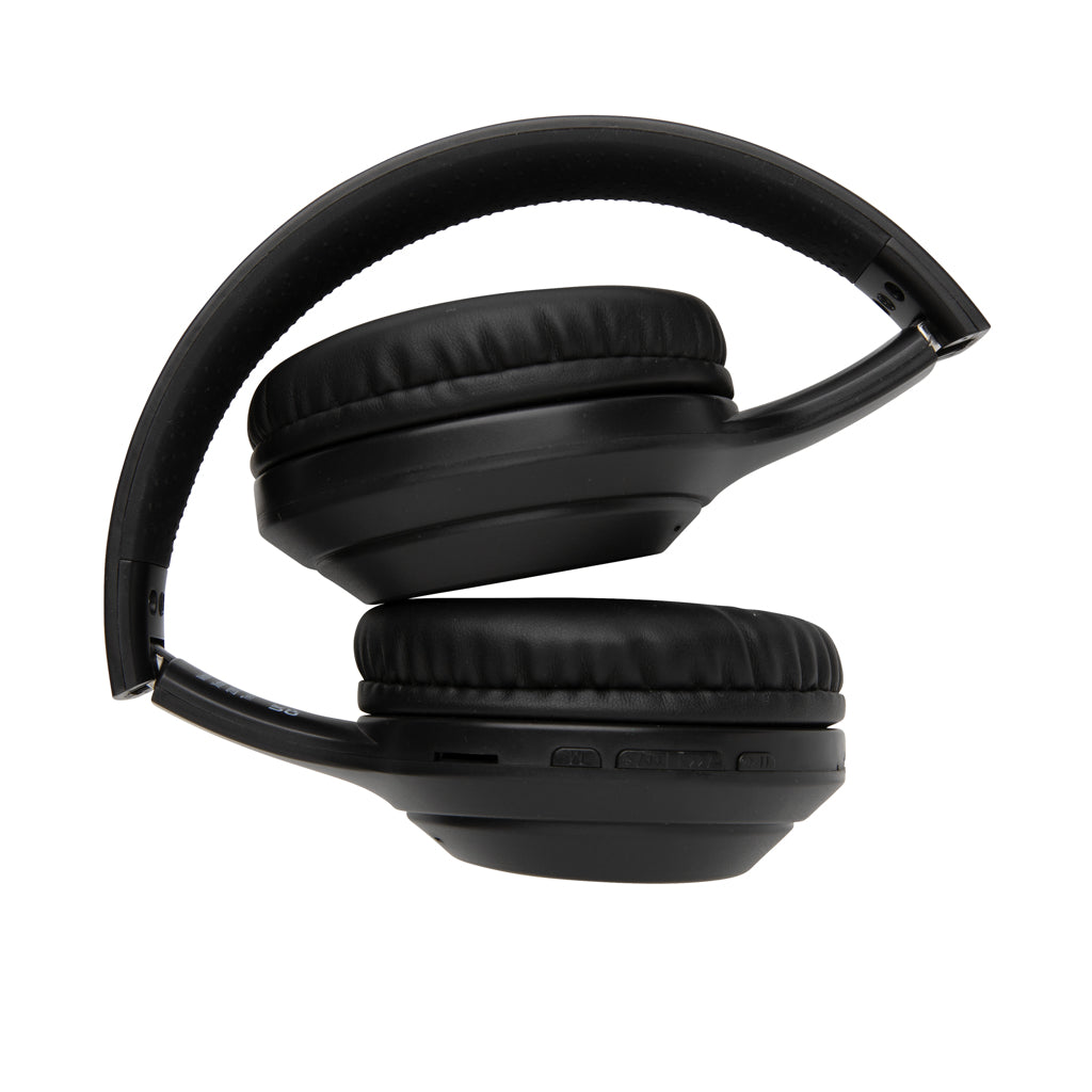 RCS standard recycled plastic headphone - Black