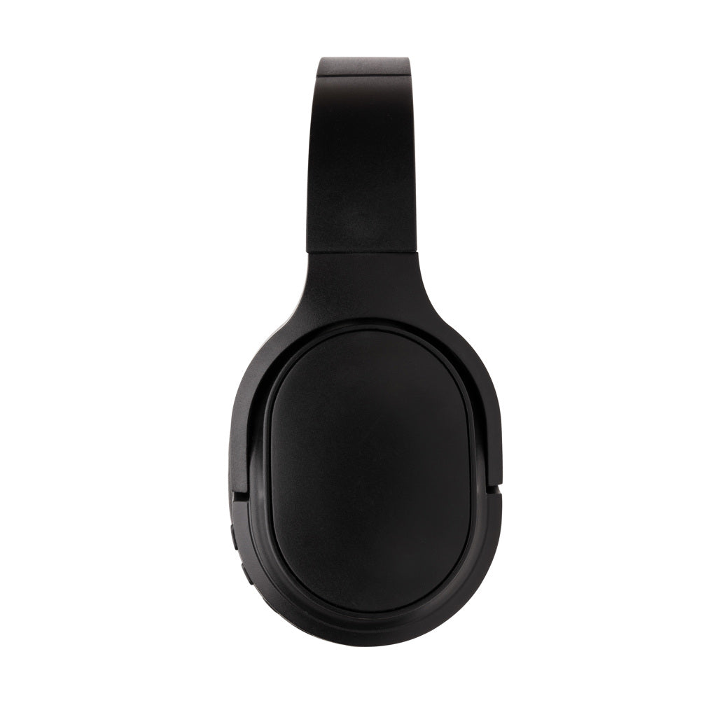 RCS recycled plastic Elite Foldable wireless headphone - Black