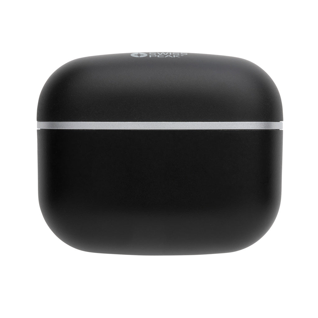RCS recycled plastic Swiss Peak TWS earbuds 2.0 - Black
