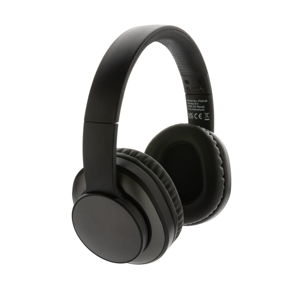 Terra RCS recycled aluminium wireless headphone - Grey