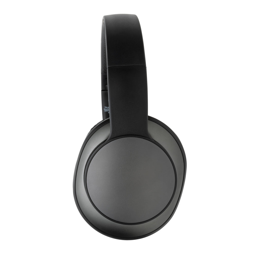 Terra RCS recycled aluminium wireless headphone - Grey
