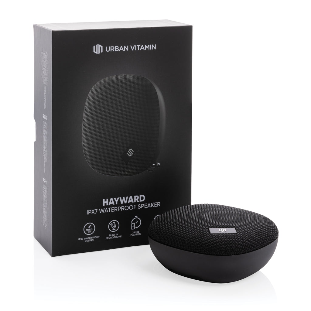 Urban Vitamin Hayward IPX7 waterproof 5W speaker - Black