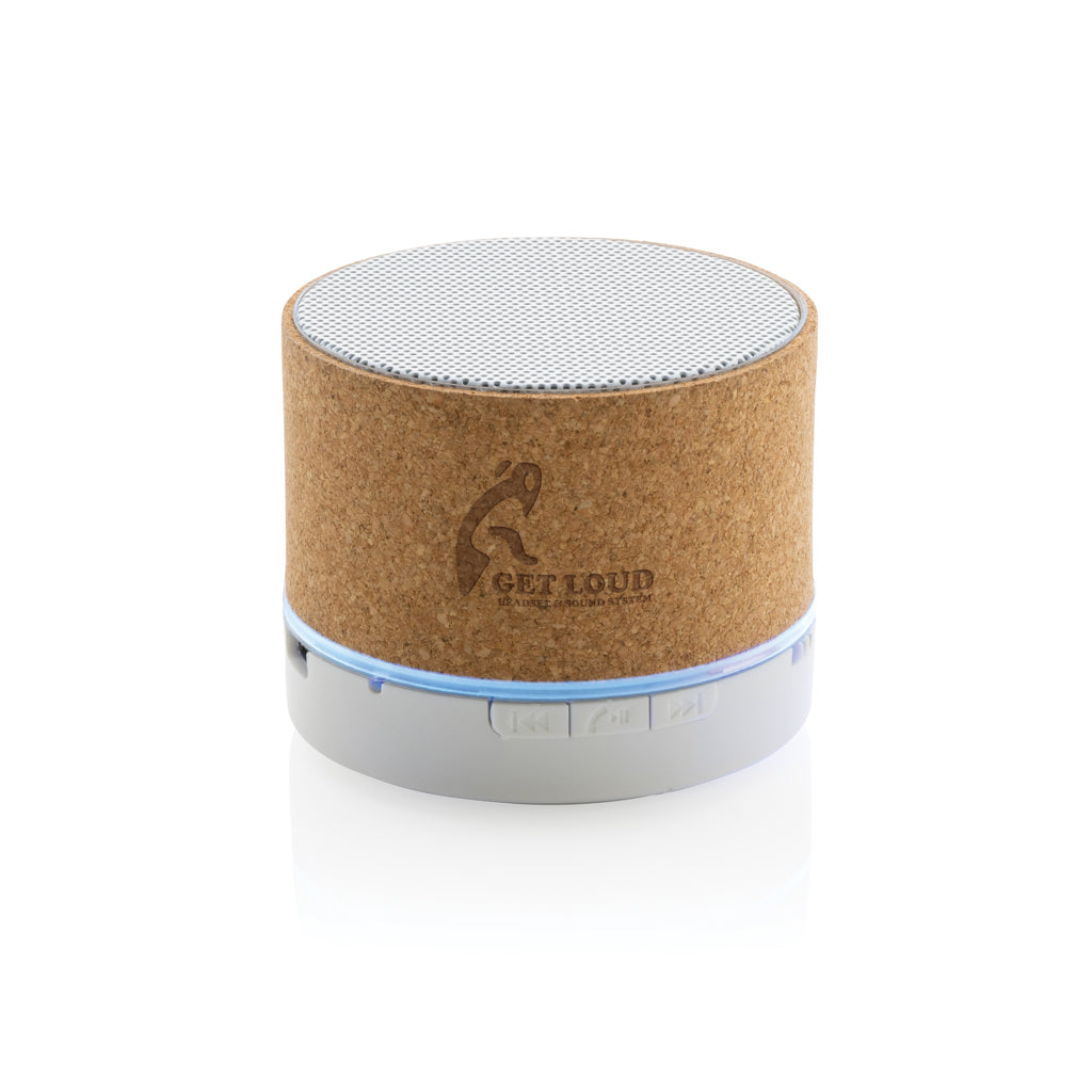 Cork 3W wireless speaker - Brown