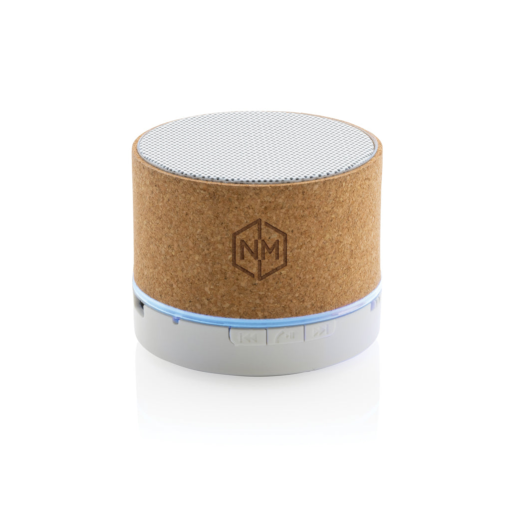 Cork 3W wireless speaker - Brown